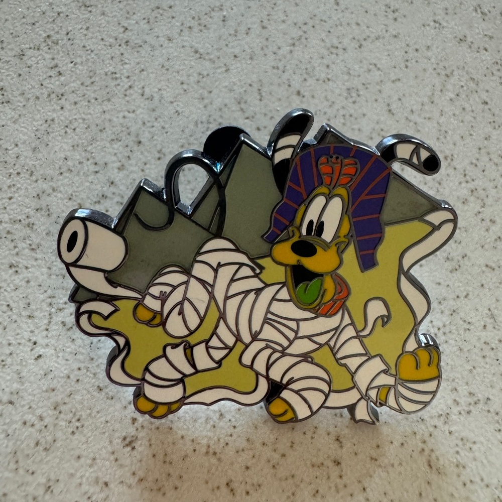 Pluto Halloween Pin